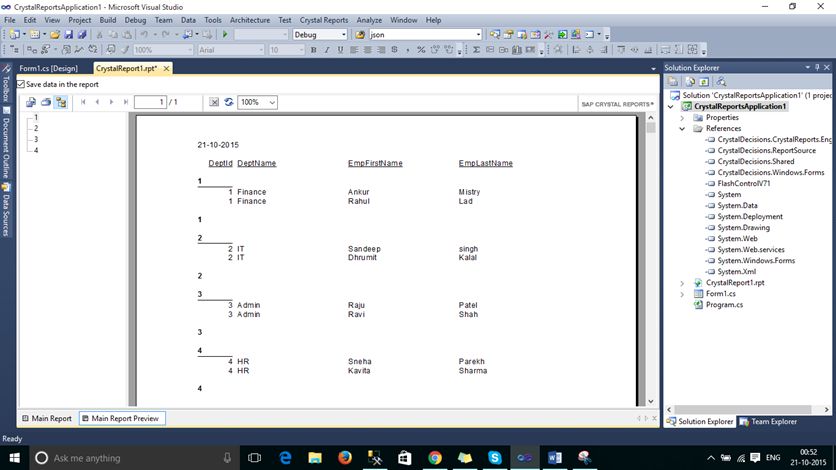 Step By Step Creating Grouping In Crystal Report